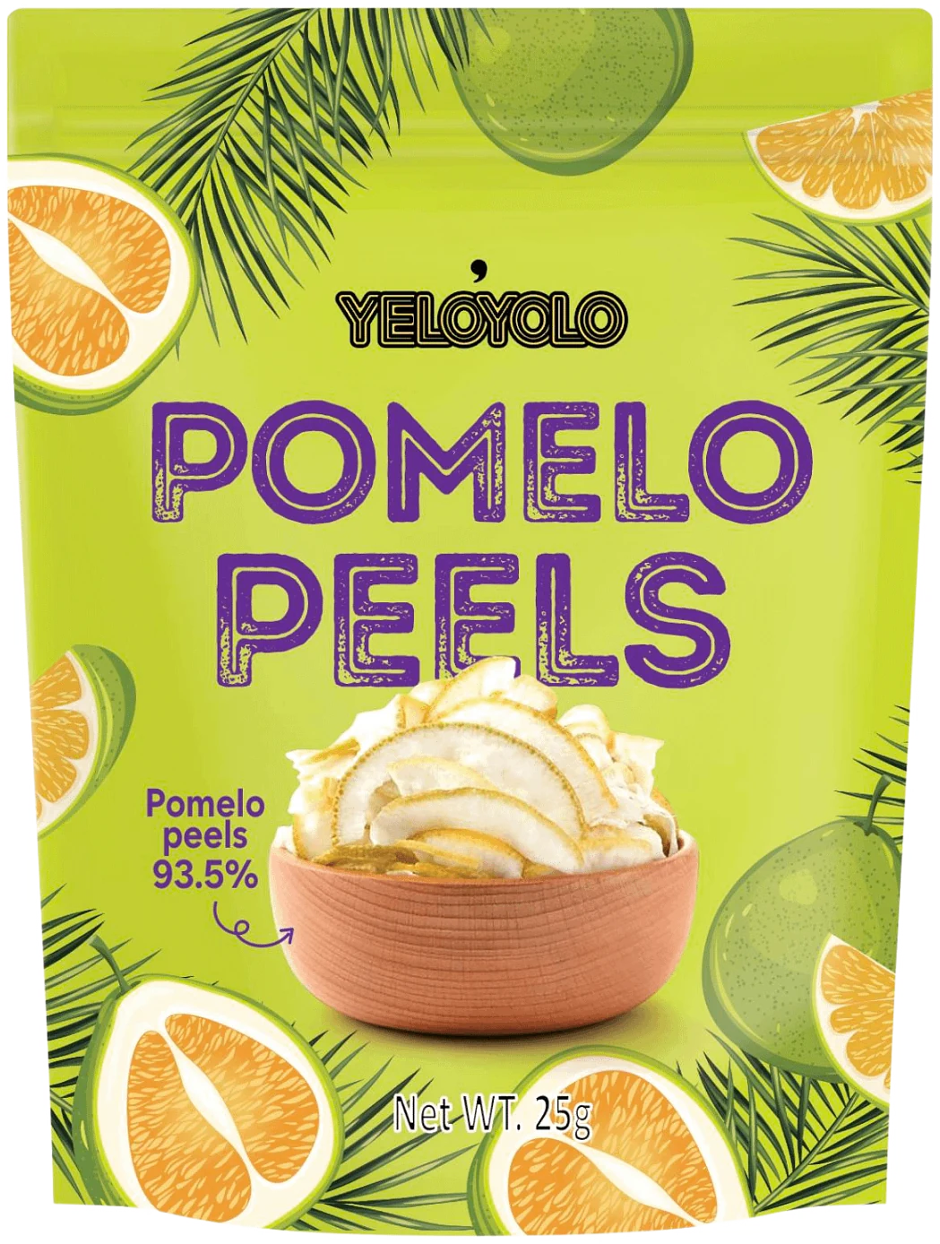 YELOYOLO Pomelo Peels 25 g package